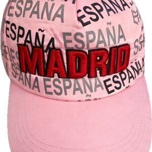 New Madrid Embroidered Baseball Cap - Pink